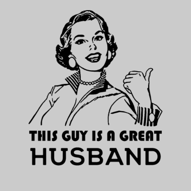 Motiv Großartiger Ehemann. Familienmotivation