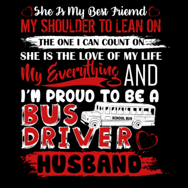 Motiv Für Busfahrer-Ehemann-Hemd