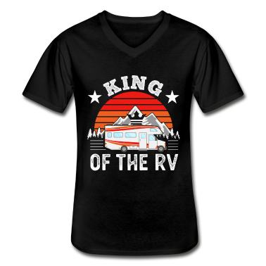 Geschenk für Ehemann T-Shirt - Retro-König des RV-Geschenk für Ehemann