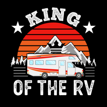 Motiv Retro-König des RV-Geschenk für Ehemann