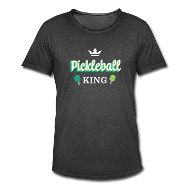 Geschenk für Ehemann T-Shirt - Pickleball King | Geschenk für Ehemann / Männer