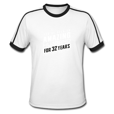 Geschenk für Ehemann T-Shirt - Sie sind seit 32 Jahren ein erstaunlicher Ehemann