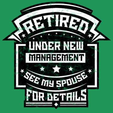 Motiv Im Ruhestand - DAS Renten-Shirt für Ehemänner