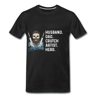 Geschenk für Ehemann T-Shirt - Beinbruch Design für deinen Ehemann mit einem
