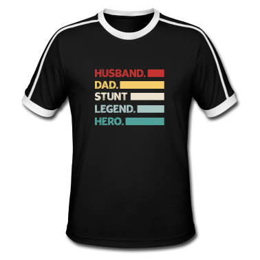 Geschenk für Ehemann T-Shirt - Beinbruch Spruch für deinen Ehemann mit einem