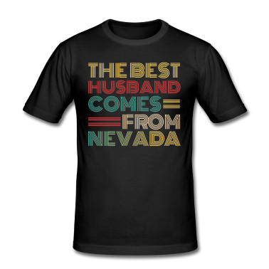 Geschenk für Ehemann T-Shirt - Der beste Ehemann kommt aus Nevada