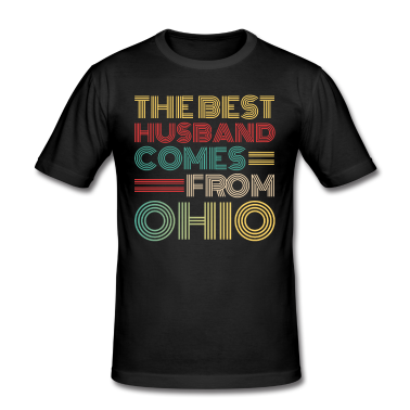Geschenk für Ehemann T-Shirt - Der beste Ehemann kommt aus Ohio