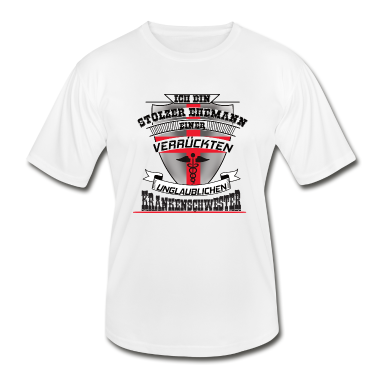 Geschenk für Ehemann T-Shirt - Ich bin Stolzer Ehemann Krankenschwester