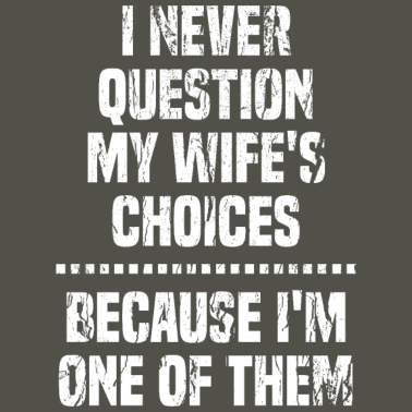 Motiv Lustiges Valentinstag-Männer-Geschenk von Frau für Ehemann