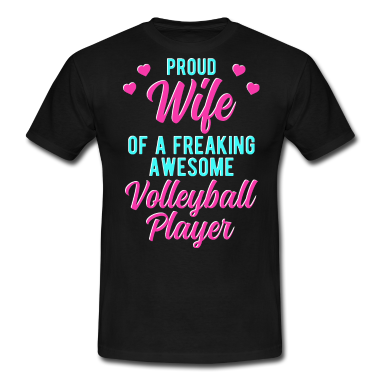 Geschenk für Ehemann T-Shirt - Volleyball-Liebhaber-Ehemann-Geschenk für