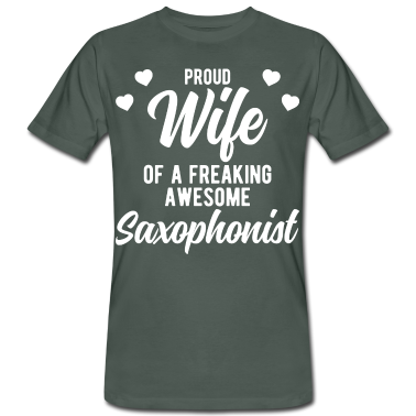 Geschenk für Ehemann T-Shirt - Lustiger Saxophonspieler Ehemann Geschenk für