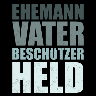 Motiv Vatertag Ehemann Held Tshirt