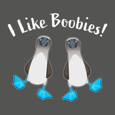 Motiv Ich mag Tölpel | Lustiges Sprengvogelgeschenk für Ehemann