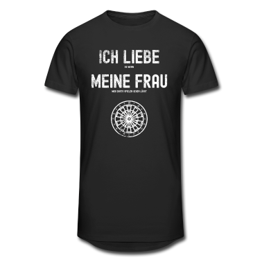 Geschenk für Ehemann T-Shirt - Darts Sprüche für Ehemänner Ich Liebe Meine Frau