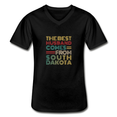 Geschenk für Ehemann T-Shirt - Der beste Ehemann kommt aus South Dakota