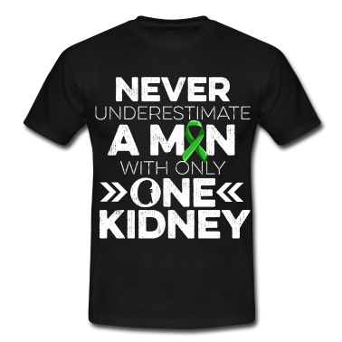 Geschenk für Ehemann T-Shirt - Niere Design für deinen Organspender Ehemann