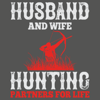 Motiv Ehemann und Frau Jagdpartner Für das Leben
