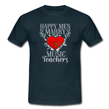Geschenk für Ehemann T-Shirt - Musiklehrer Geschenk für Valentin Ehemann von Frau