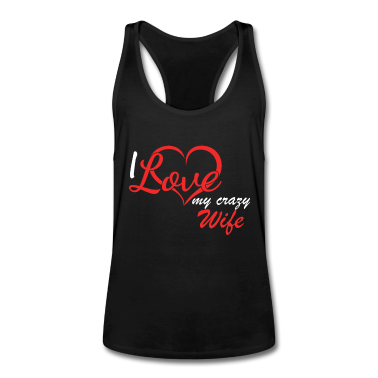 Geschenk für Ehemann Tank Top - verrückte Ehefrau, Geschenkidee für Ehemann
