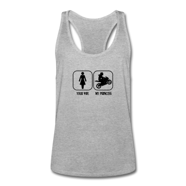 Geschenk für Ehemann Tank Top - Biker Frau Design für Ehemann