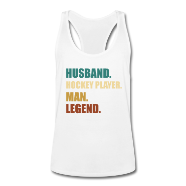 Geschenk für Ehemann Tank Top - Hockey Ehemann Legende