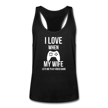 Geschenk für Ehemann Tank Top - Ich liebe meine Frau lustiges Spielergeschenk für Ehemann