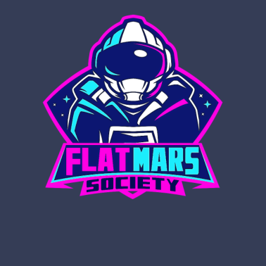 Motiv Flat Mars Society Flat Earth Geschenk society