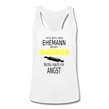 Geschenk für Ehemann Tank Top - Geschenk für Ehemänner einer Sauerländerin