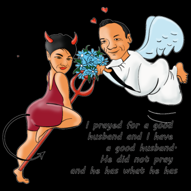 Motiv Ich betete für einen guten Ehemann