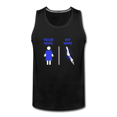 Geschenk für Ehemann Tank Top - Schwimmen Schwimmer Geschenk für Ehemann