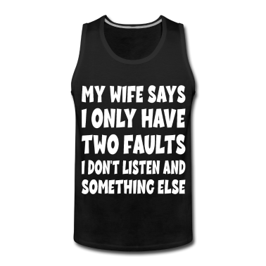 Geschenk für Ehemann Tank Top - Ehefrauen Witz Geschenk für Ehemänner