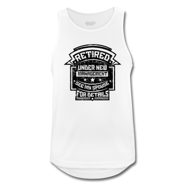 Geschenk für Ehemann Tank Top - Im Ruhestand - DAS Renten-Shirt für Ehemänner