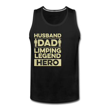 Geschenk für Ehemann Tank Top - Beinbruch Design für deinen Ehemann mit einem