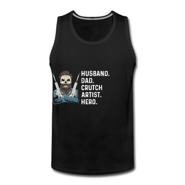 Geschenk für Ehemann Tank Top - Beinbruch Design für deinen Ehemann mit einem