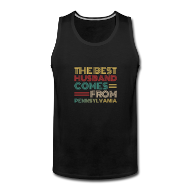 Geschenk für Ehemann Tank Top - Der beste Ehemann kommt aus Pennsylvania