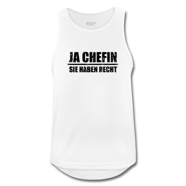 Geschenk für Ehemann Tank Top - Ja Chefin Sie haben Recht Geschenk für Ehemann