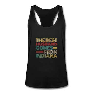 Geschenk für Ehemann Tank Top - Der beste Ehemann kommt aus Indiana