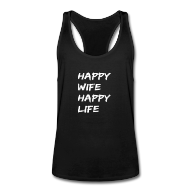 Geschenk für Ehemann Tank Top - Happy Wife Happy Life Geschenk für gute Ehemänner