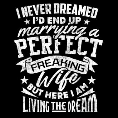 Motiv Nie geträumt, eine perfekte Frau Ehemann Tee zu heiraten