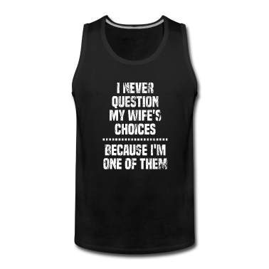 Geschenk für Ehemann Tank Top - Lustiges Valentinstag-Männer-Geschenk von Frau für Ehemann