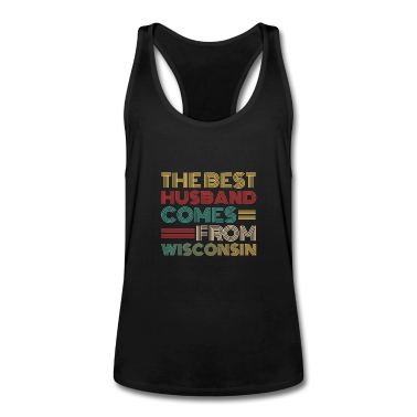 Geschenk für Ehemann Tank Top - Der beste Ehemann kommt aus Wisconsin
