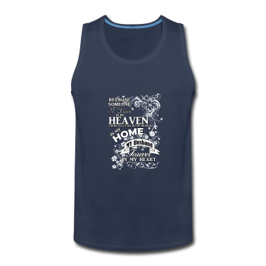 Geschenk für Ehemann Tank Top - Ehemann im Himmel für immer in meinem Herzen