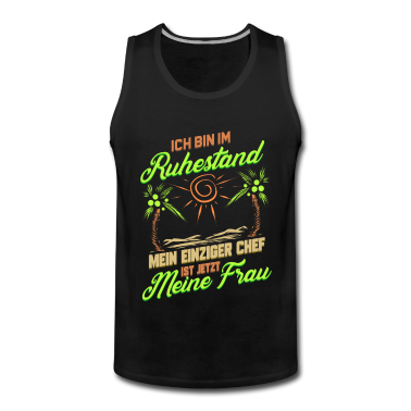 Geschenk für Ehemann Tank Top - Rentner Geschenk für Ehemann Ruhestand Abschiedsfe