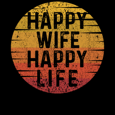 Motiv Geschenk Für Gute Ehemänner Vintage Happy Life Hap