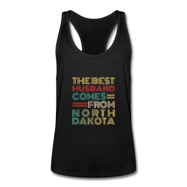 Geschenk für Ehemann Tank Top - Der beste Ehemann kommt aus North Dakota