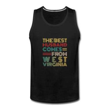 Geschenk für Ehemann Tank Top - Der beste Ehemann kommt aus West Virginia