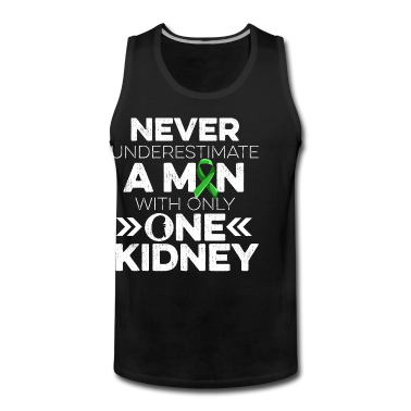 Geschenk für Ehemann Tank Top - Niere Design für deinen Organspender Ehemann