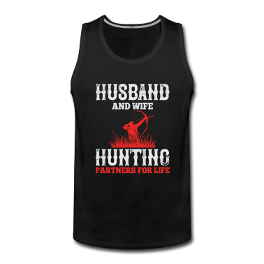 Geschenk für Ehemann Tank Top - Ehemann und Frau Jagdpartner Für das Leben