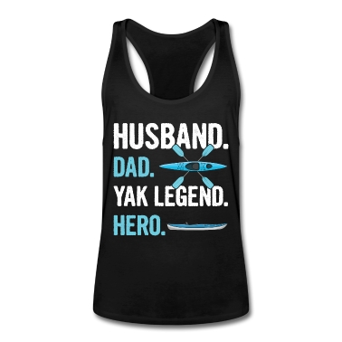Geschenk für Ehemann Tank Top - Kanusport Spruch für deinen Kajakfahrer Ehemann