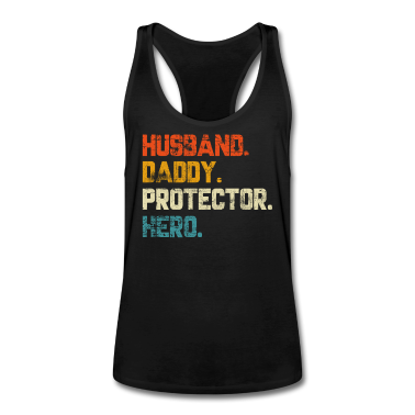 Geschenk für Ehemann Tank Top - EHEMANN DADDY PROTECTOR HERO